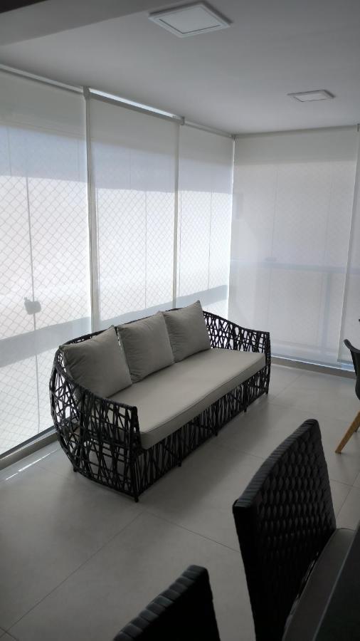 Vista Para Mar!!! Lazer Completo A Poucos Passos Da Praia Guarujá Eksteriør billede