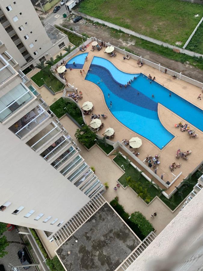 Vista Para Mar!!! Lazer Completo A Poucos Passos Da Praia Guarujá Eksteriør billede
